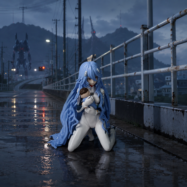 Фігурка Рей Аянамі з немовлям &mdash; Evangelion 700003 фото